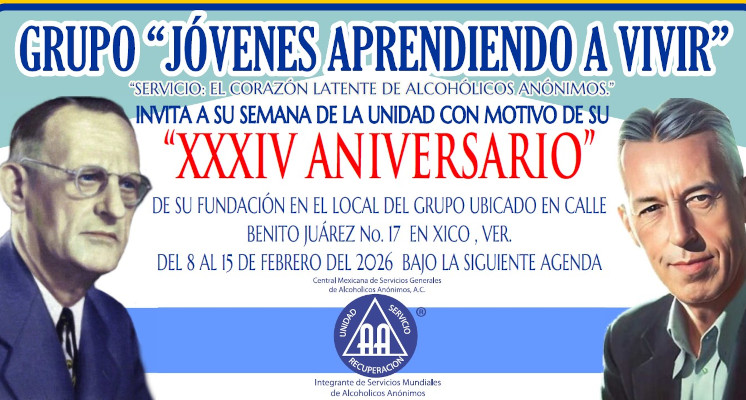 Grupo: Jóvenes Aprendiendo a Vivir - XXXIV Aniversario