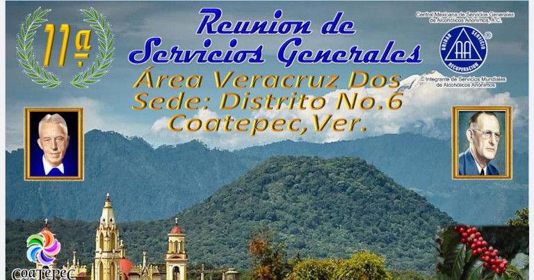 11a Reunión de Servicios Generales - Coatepec, Ver.