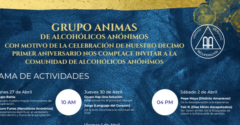 Grupo Ánimas. Décimo Primer Aniversario