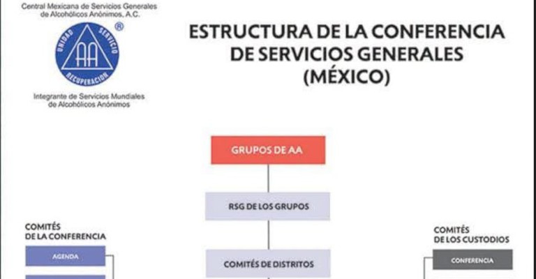 Estructura de la Conferencia de Servicios Generales